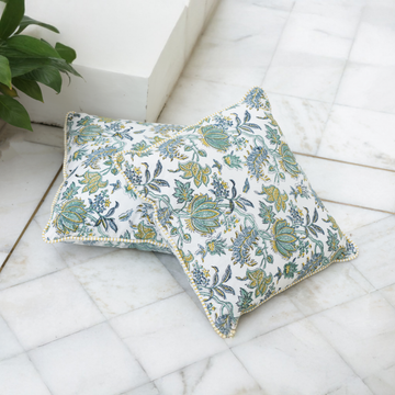 GREEN LOTUS CUSHION