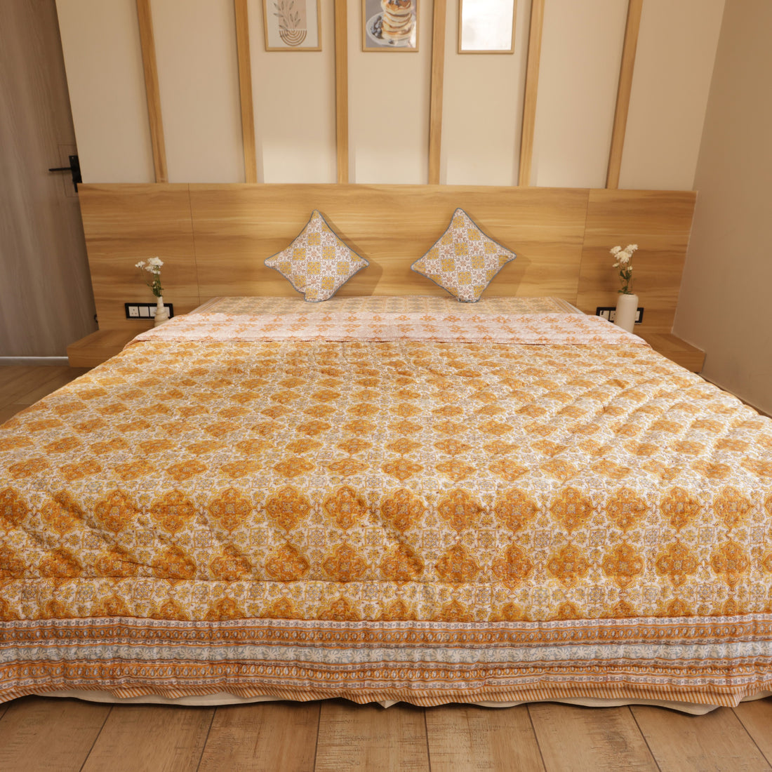 Golden Lattice Quilt