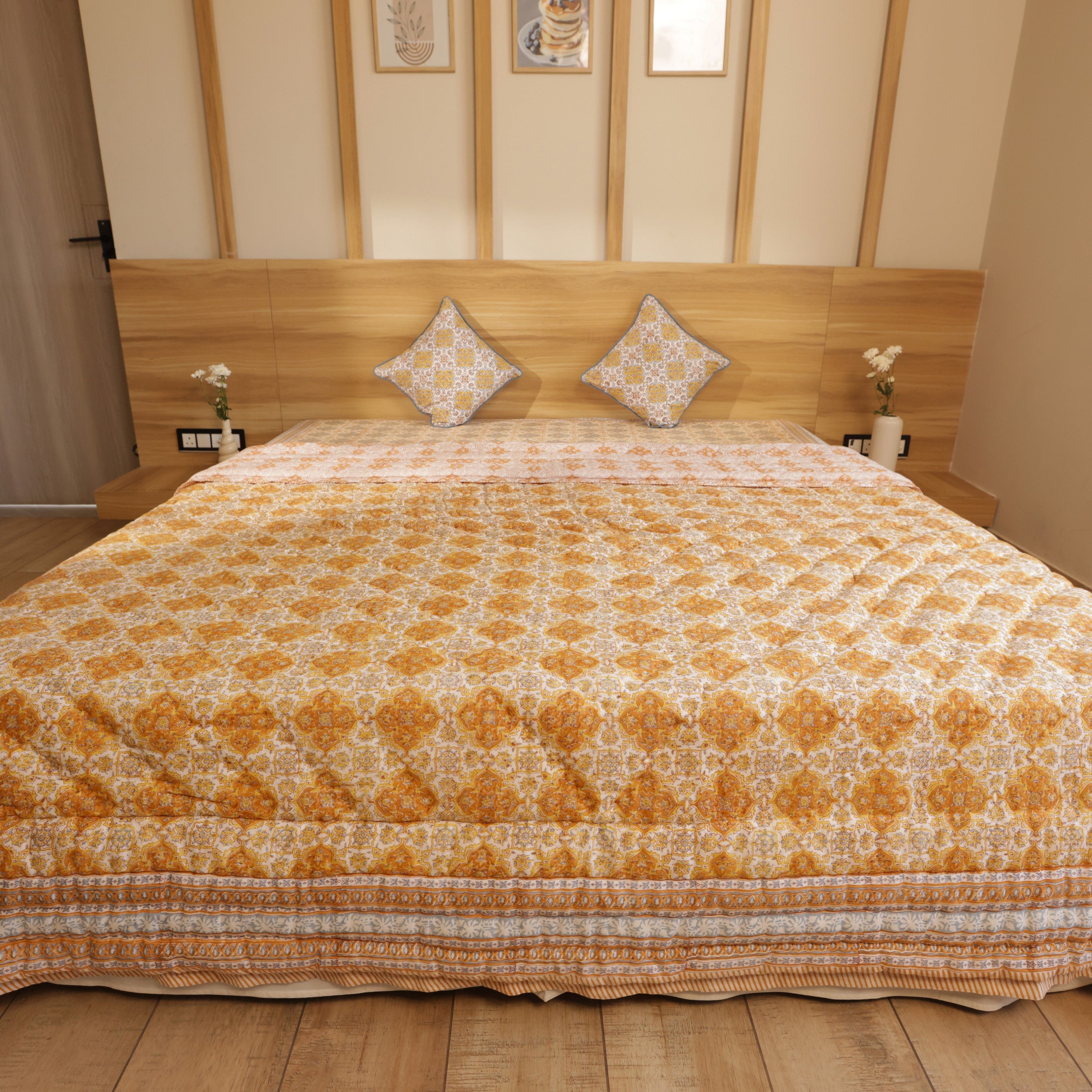Golden Lattice Quilt