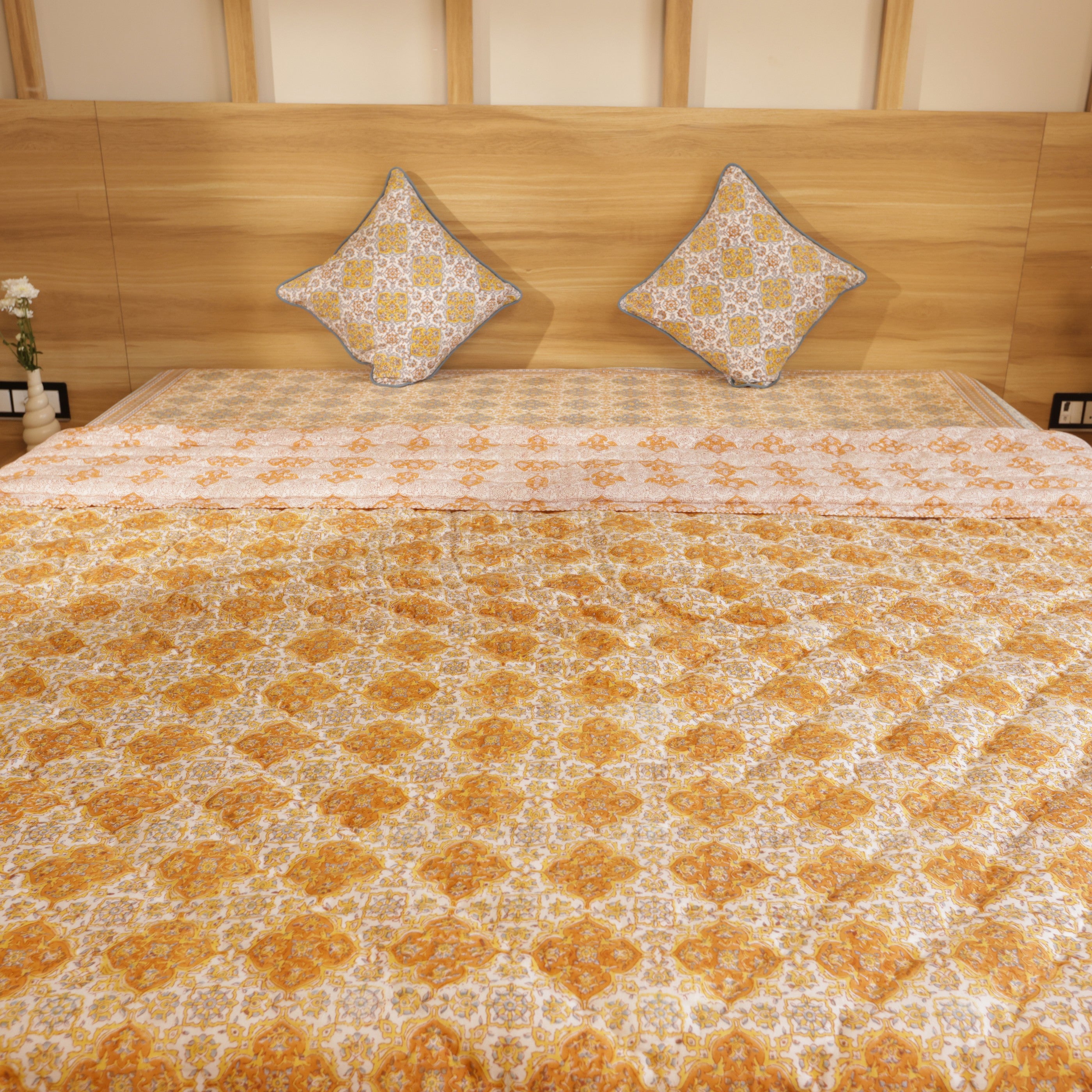 Golden Lattice Quilt