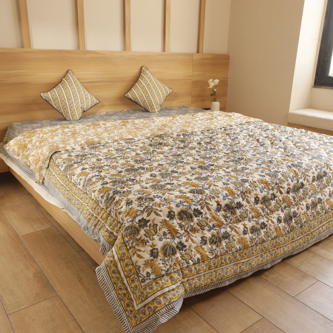 Golden Lotus Quilt