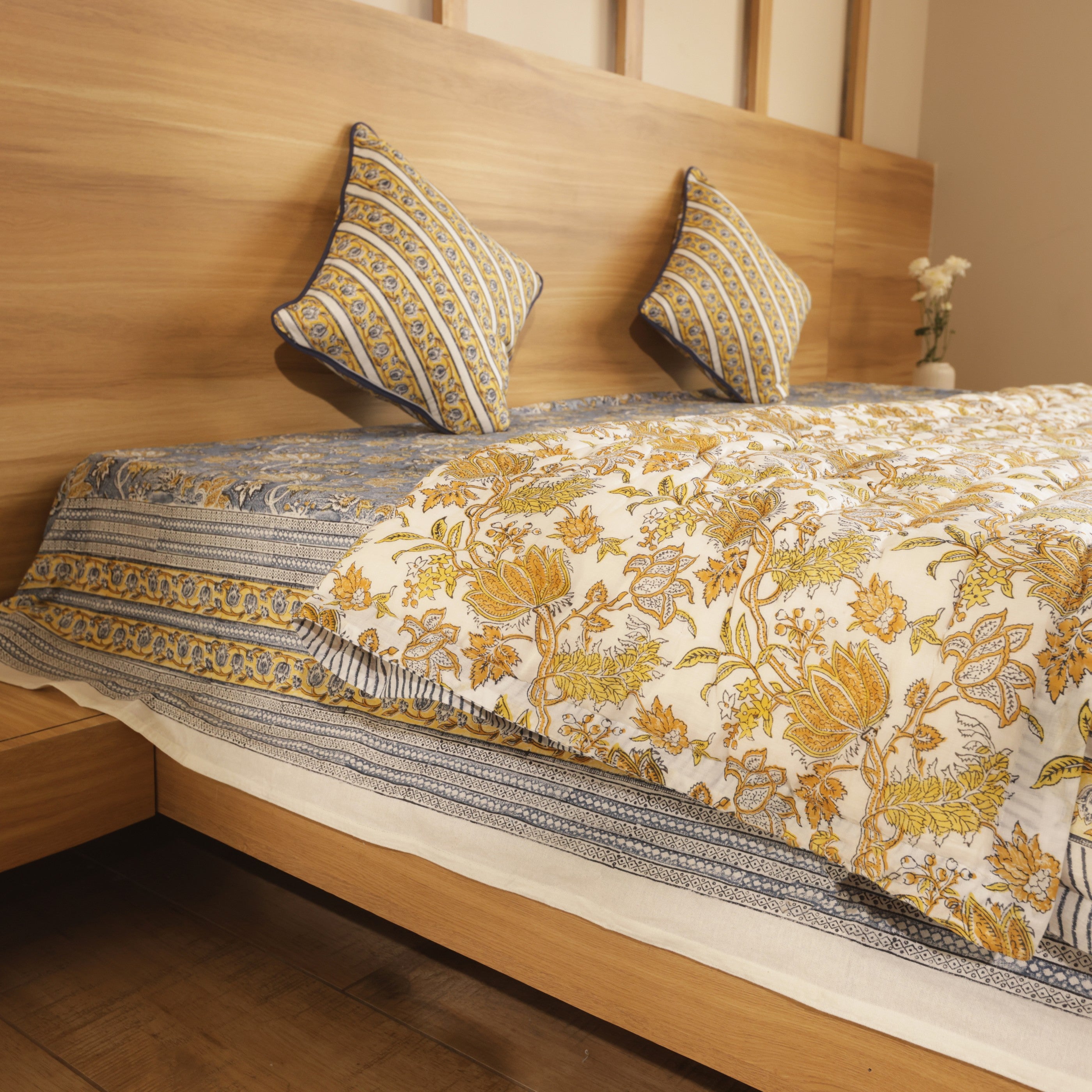 Golden Lotus Quilt