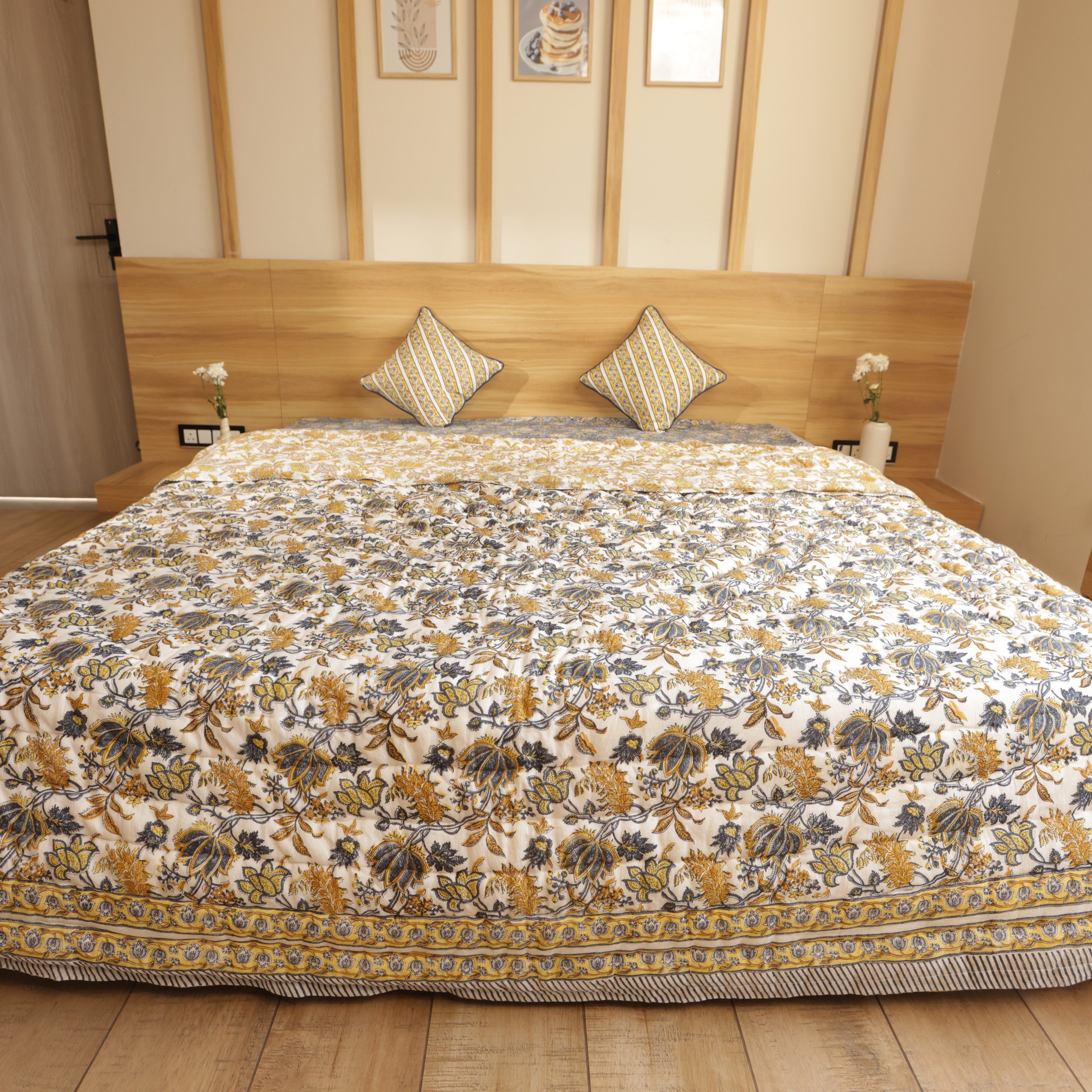 Golden Lotus Quilt