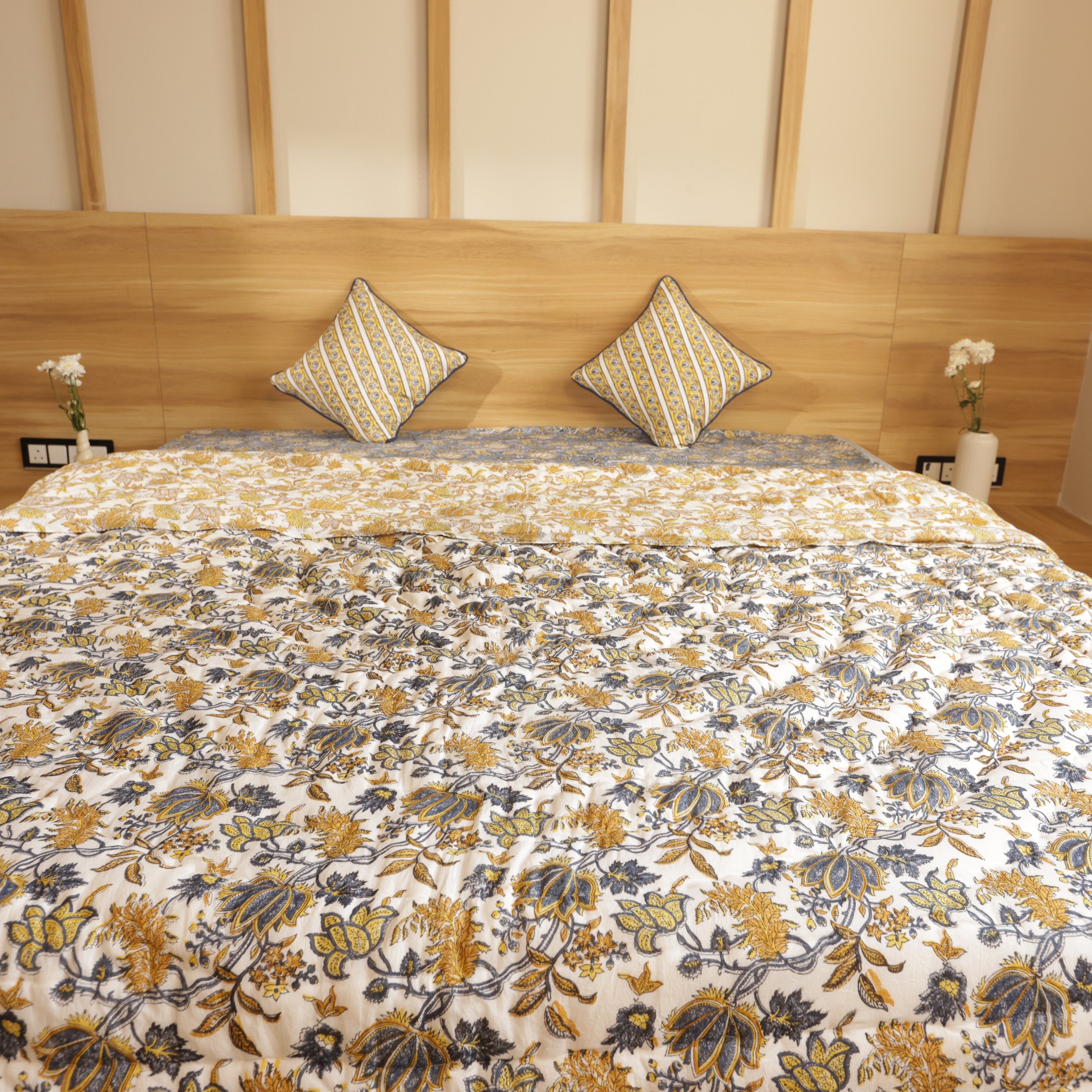 Golden Lotus Quilt