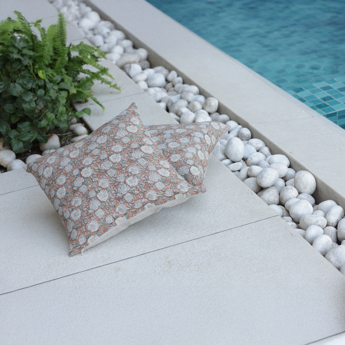 GULBAHAR LINEN CUSHION COVER