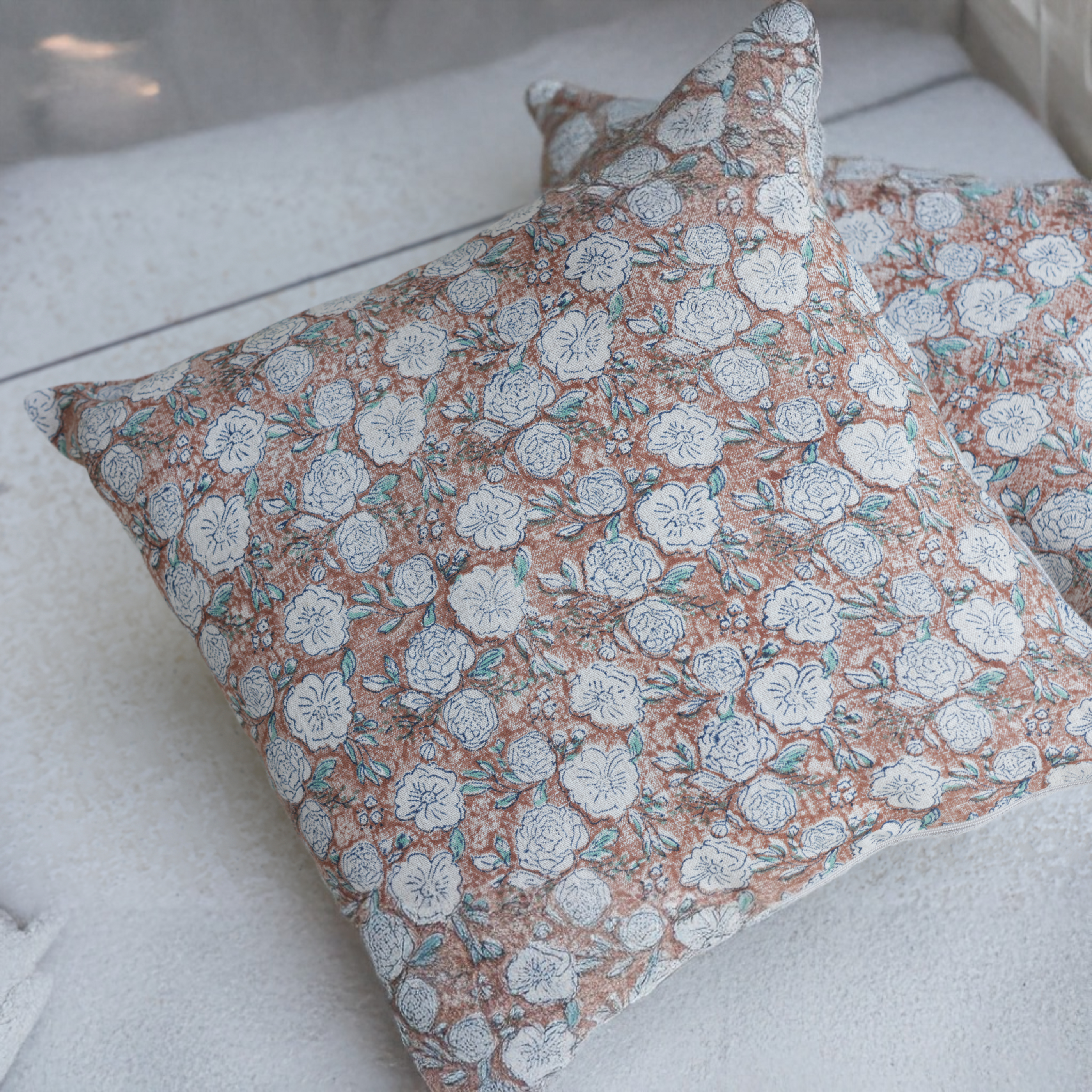 GULBAHAR LINEN CUSHION COVER