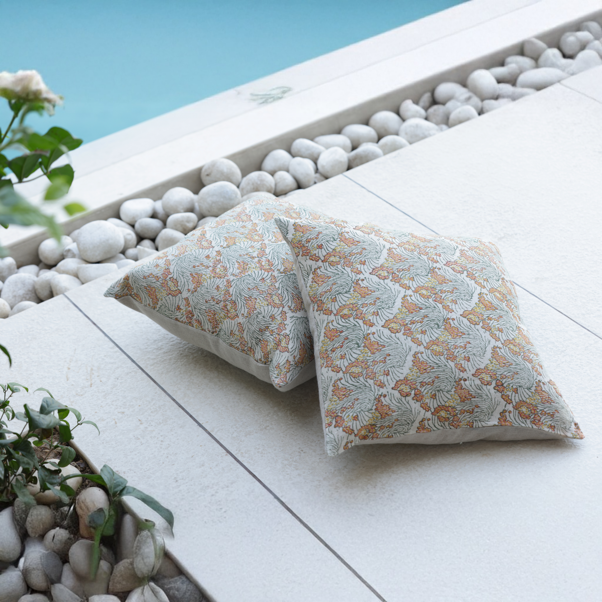AERIALROOTS LINEN CUSHION COVER