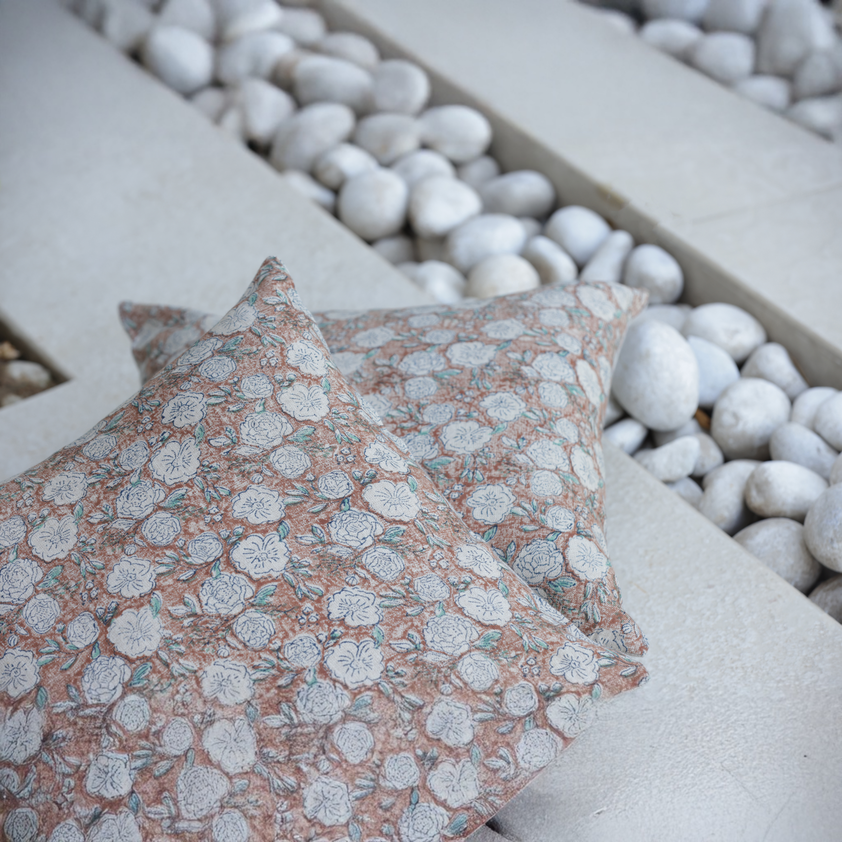 GULBAHAR LINEN CUSHION COVER
