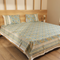 Green Lotus Bedcover with 2 Pillow Covers