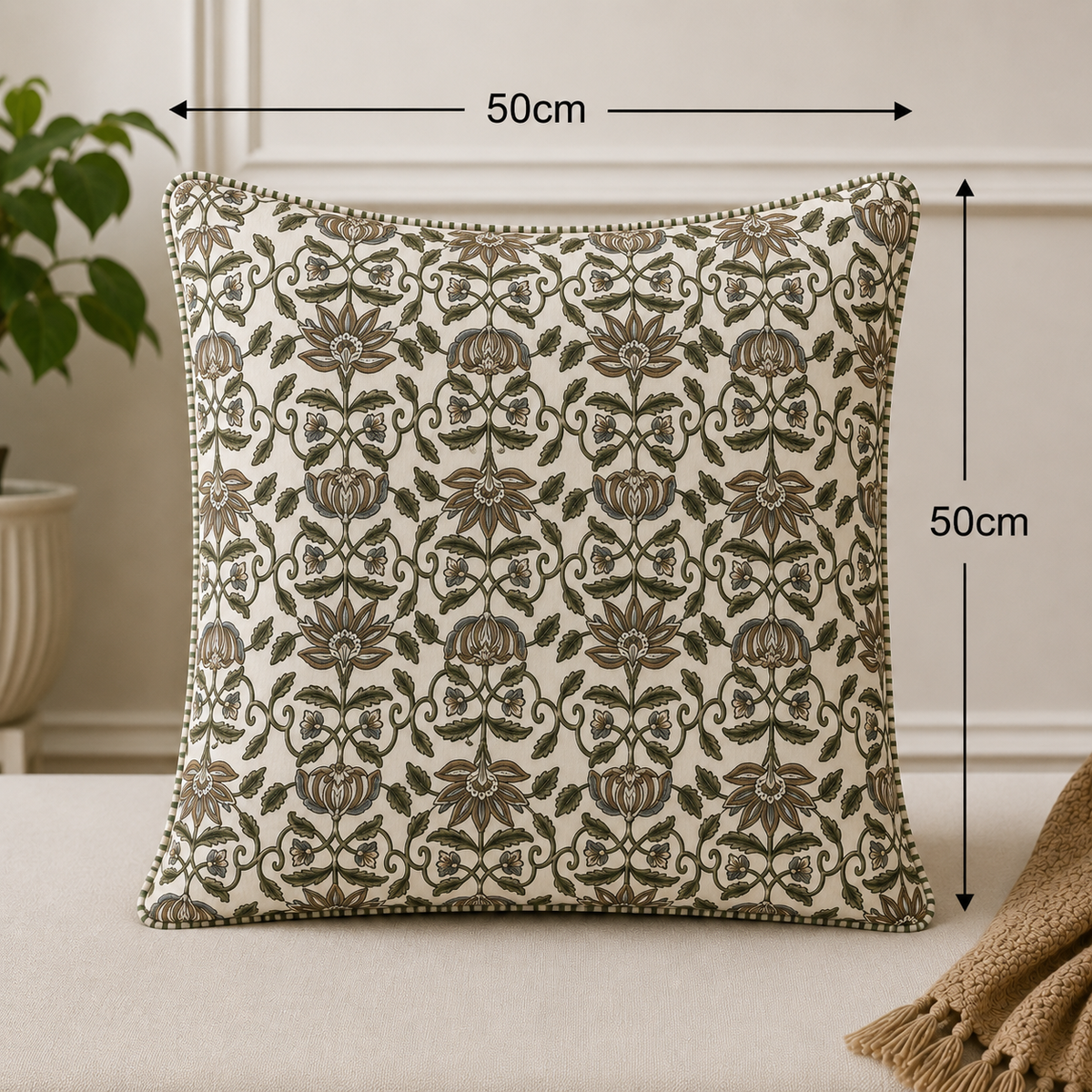 Gulraaz Stripe Cushion Cover