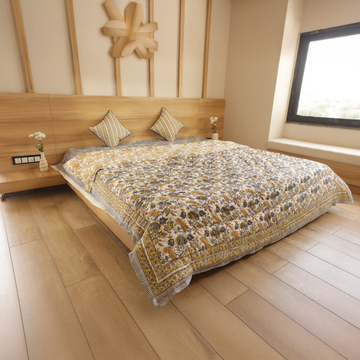 Golden Lotus Quilt