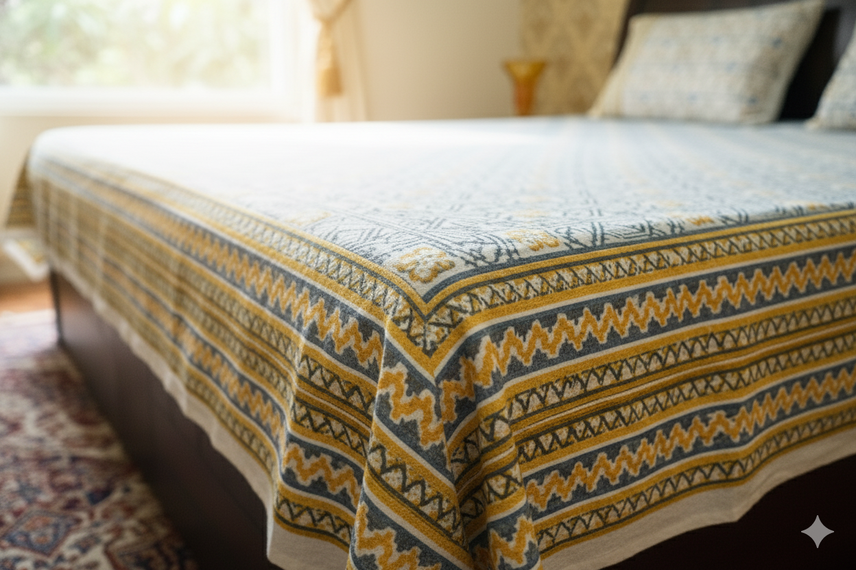Tribal Bloom Bedcover