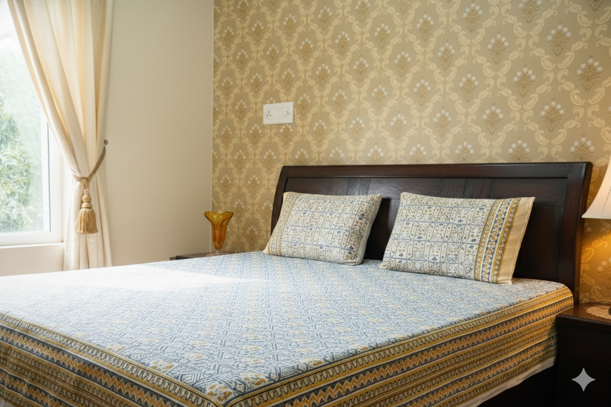 Tribal Bloom Bedcover