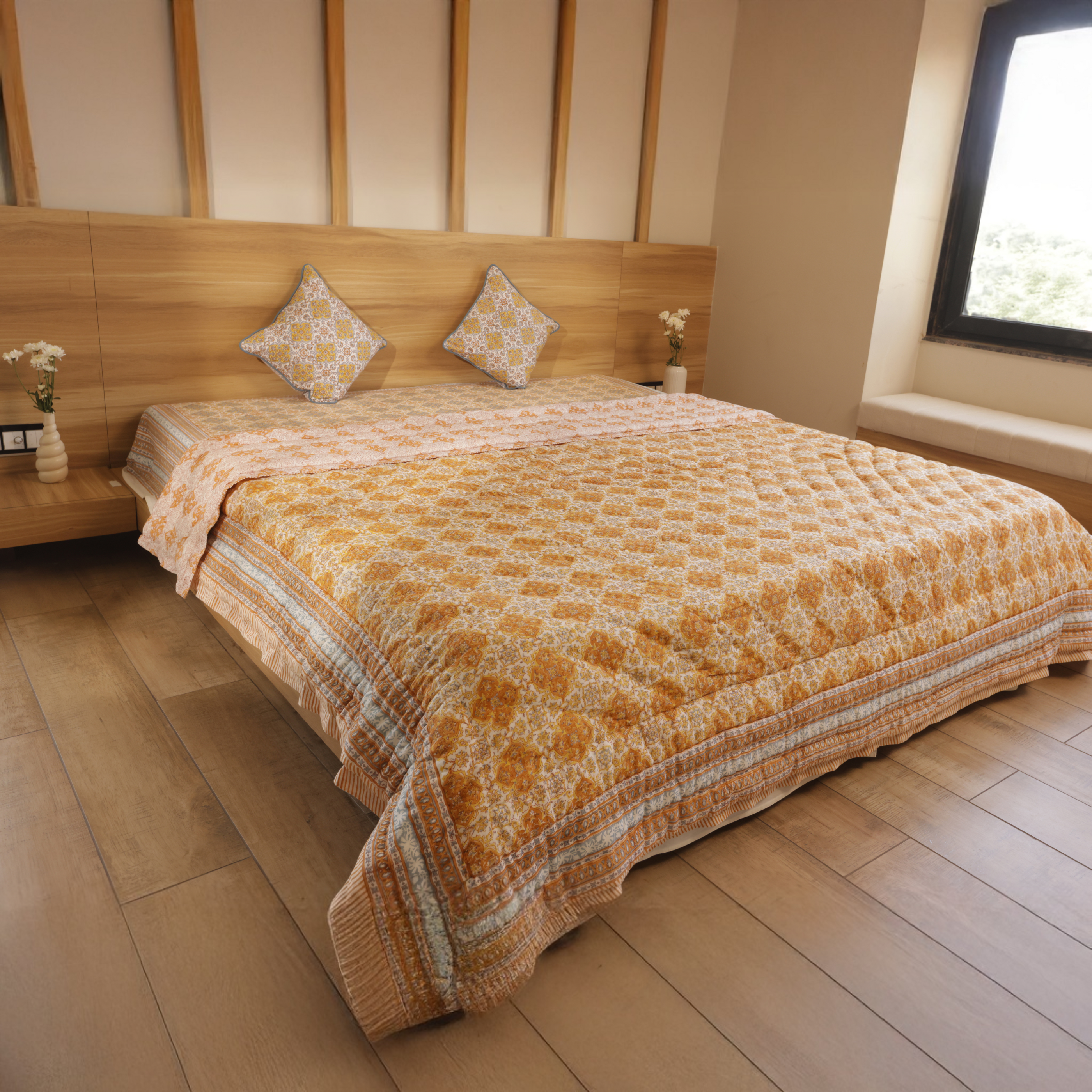 Golden Lattice Quilt