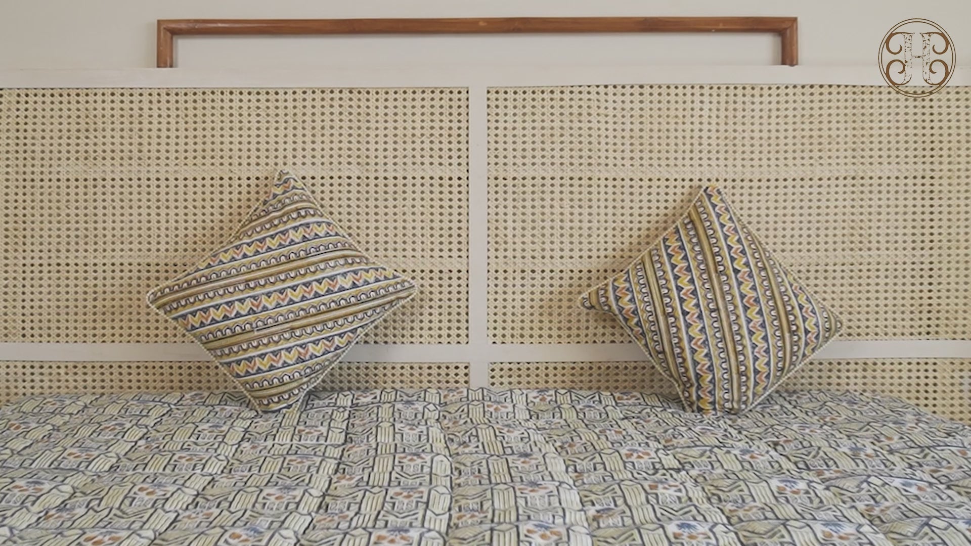 Tribal Bloom Cushion Cover